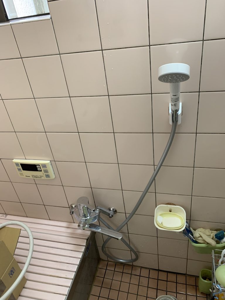 浴室水栓機器交換